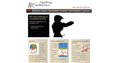 Desktop Screenshot of apc-therapy.com